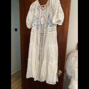 Free people kimono/dress xs